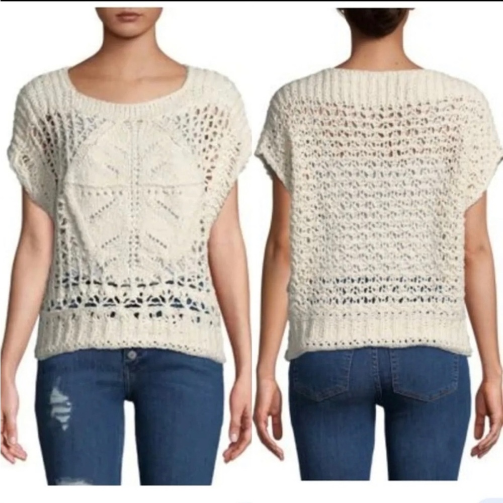 Free People Bohemian Knit Sweater. Size XS